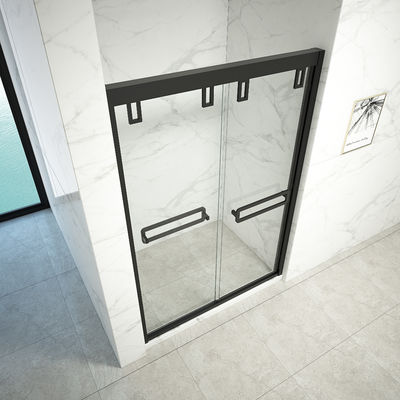 Frameless Hinged Bifold Toughened Glass Shower Screen Explosion Proof